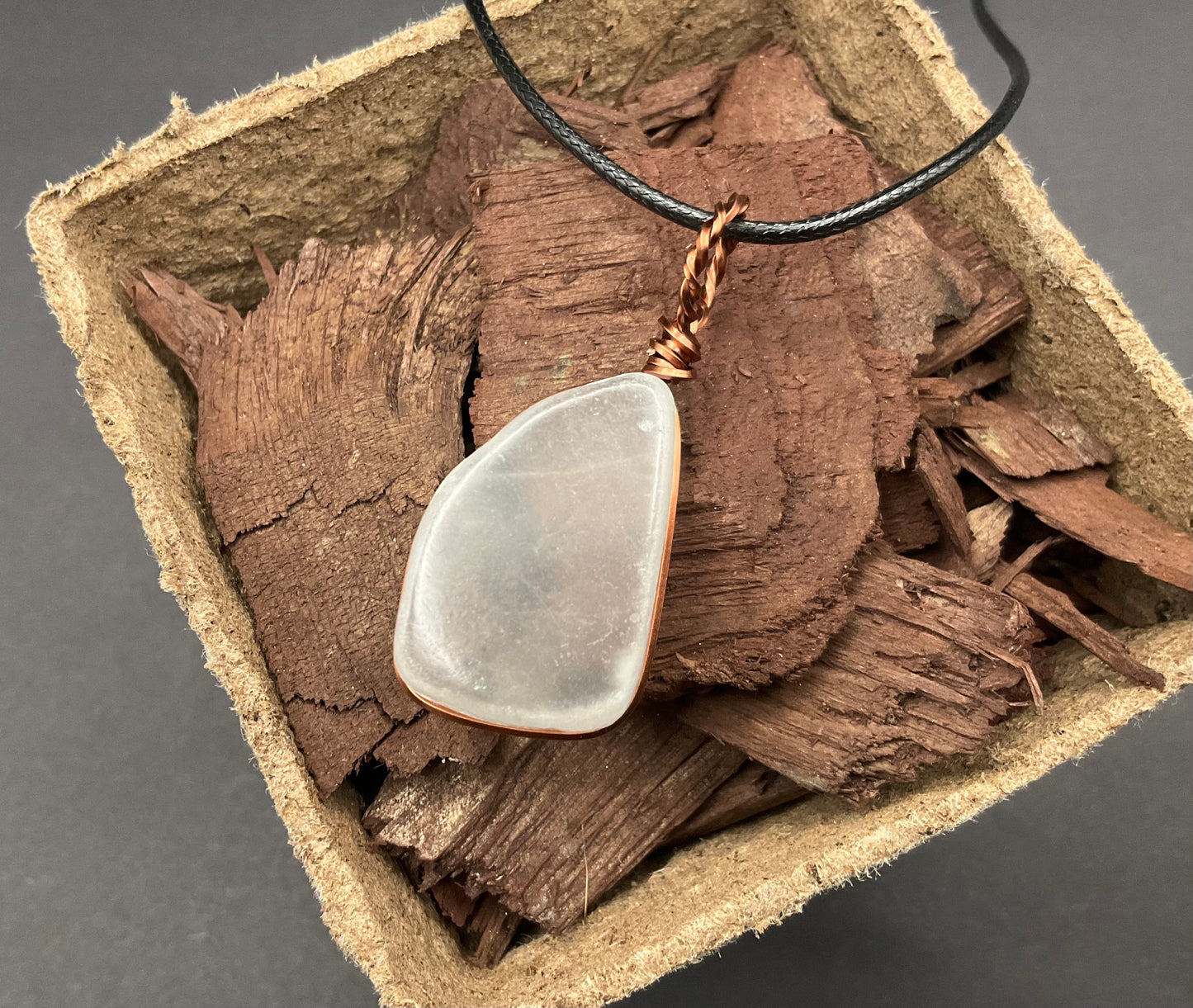 Ulexite Pendant #6