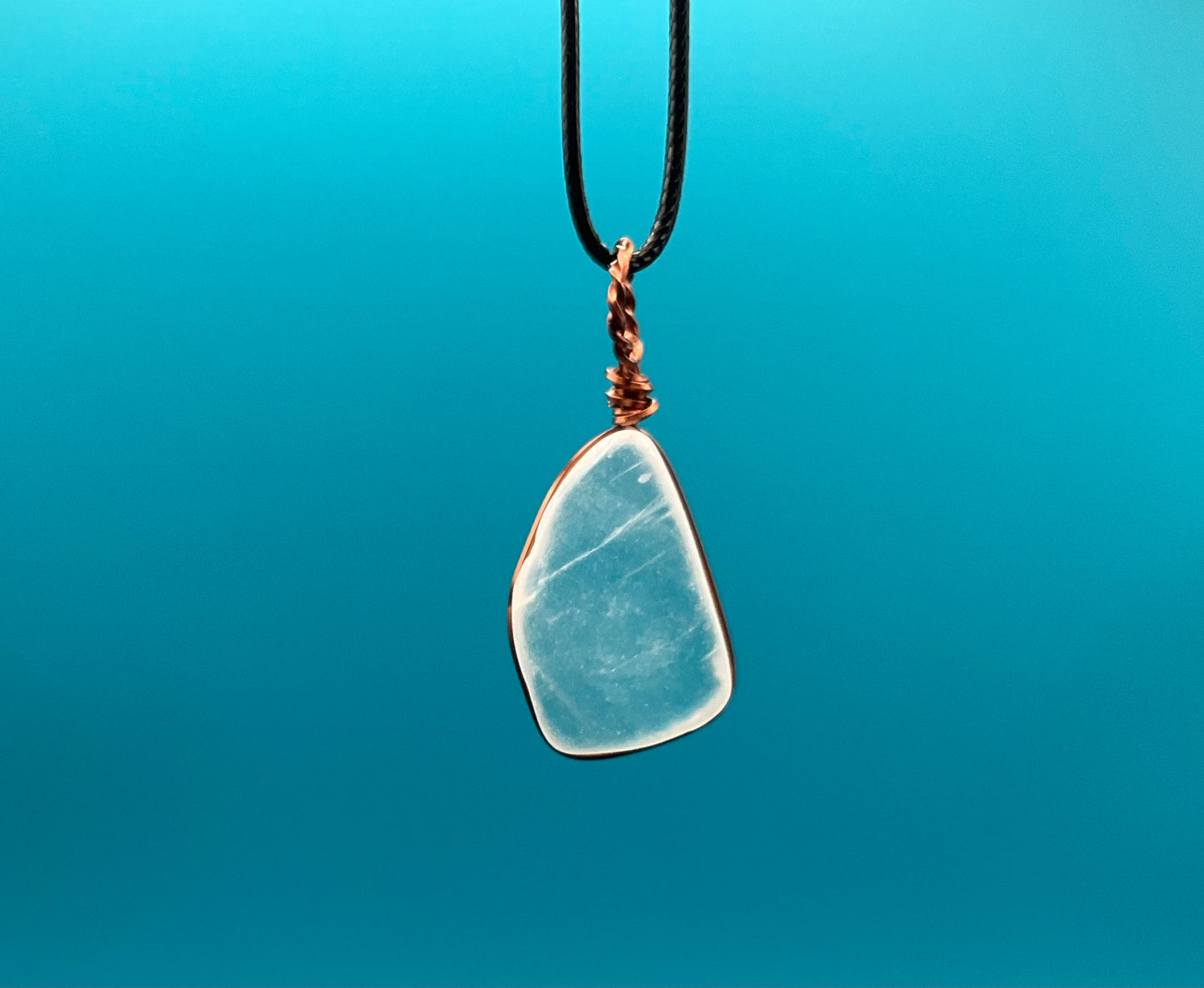 Ulexite Pendant #6