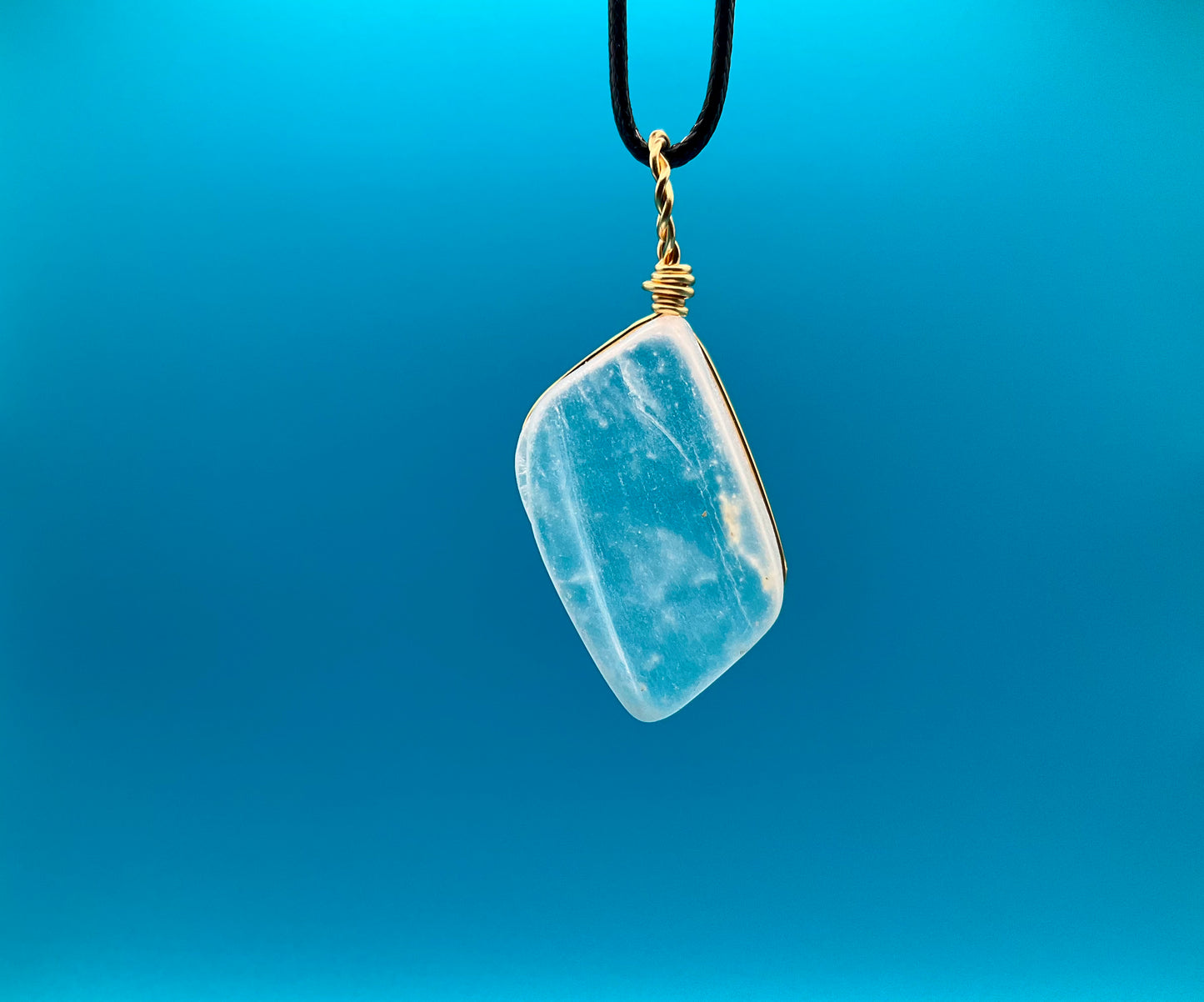 Ulexite Pendant #8