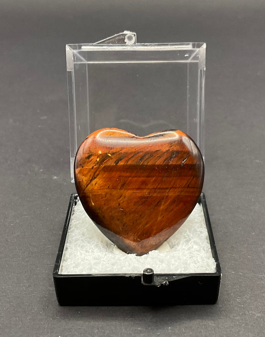 Tiger Eye Collection Heart