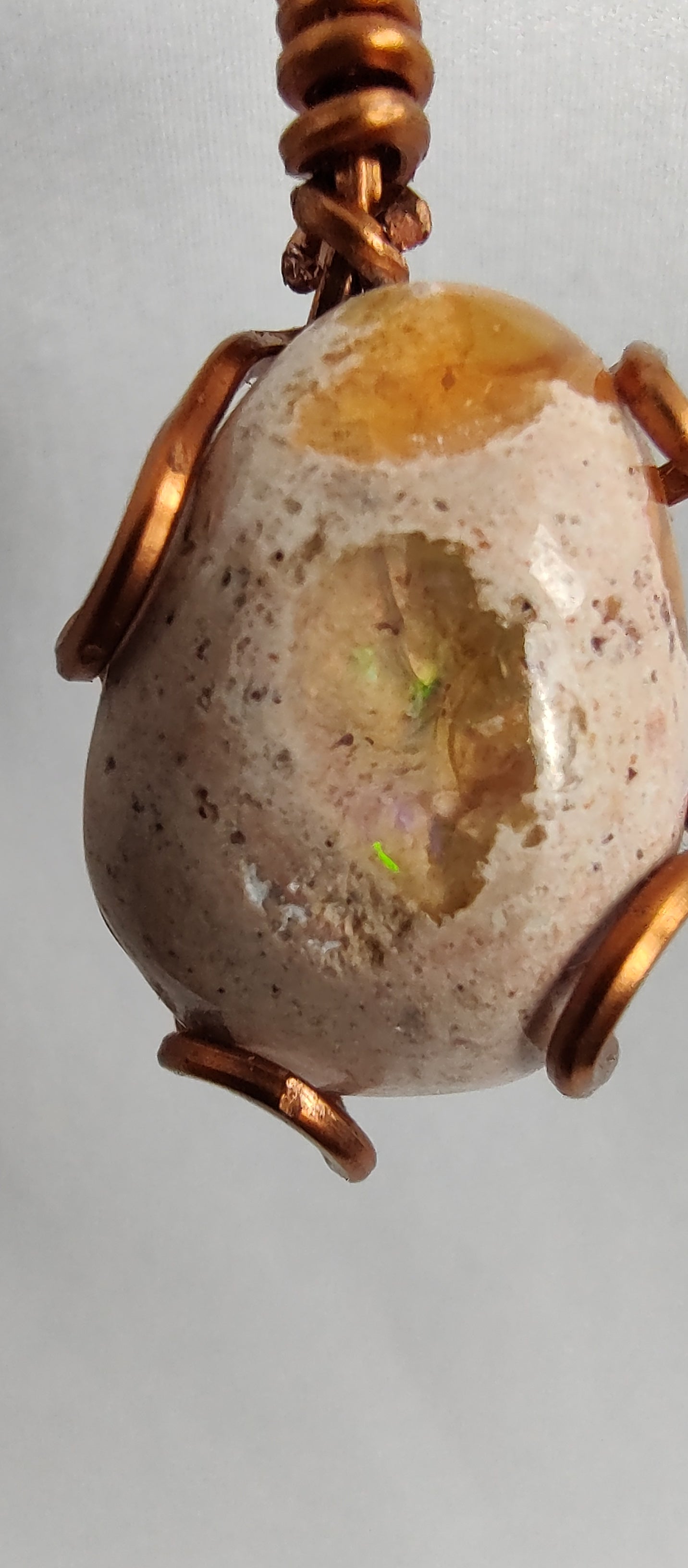 Opal Pendant #22 Egg