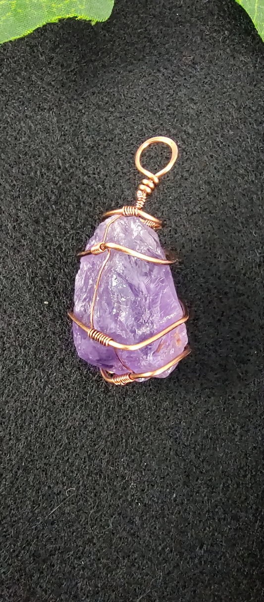 Amethyst Gigantic Pendant #02