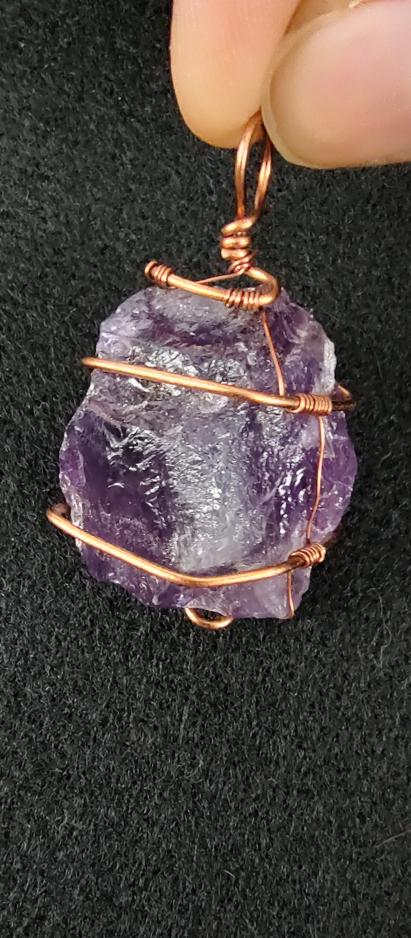 Amethyst Gigantic Pendant #03