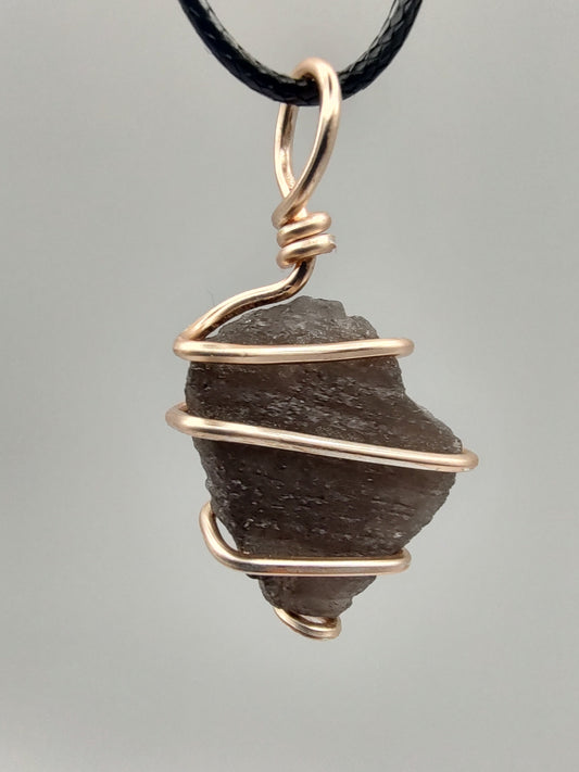 Tektite Asia Pendant #07