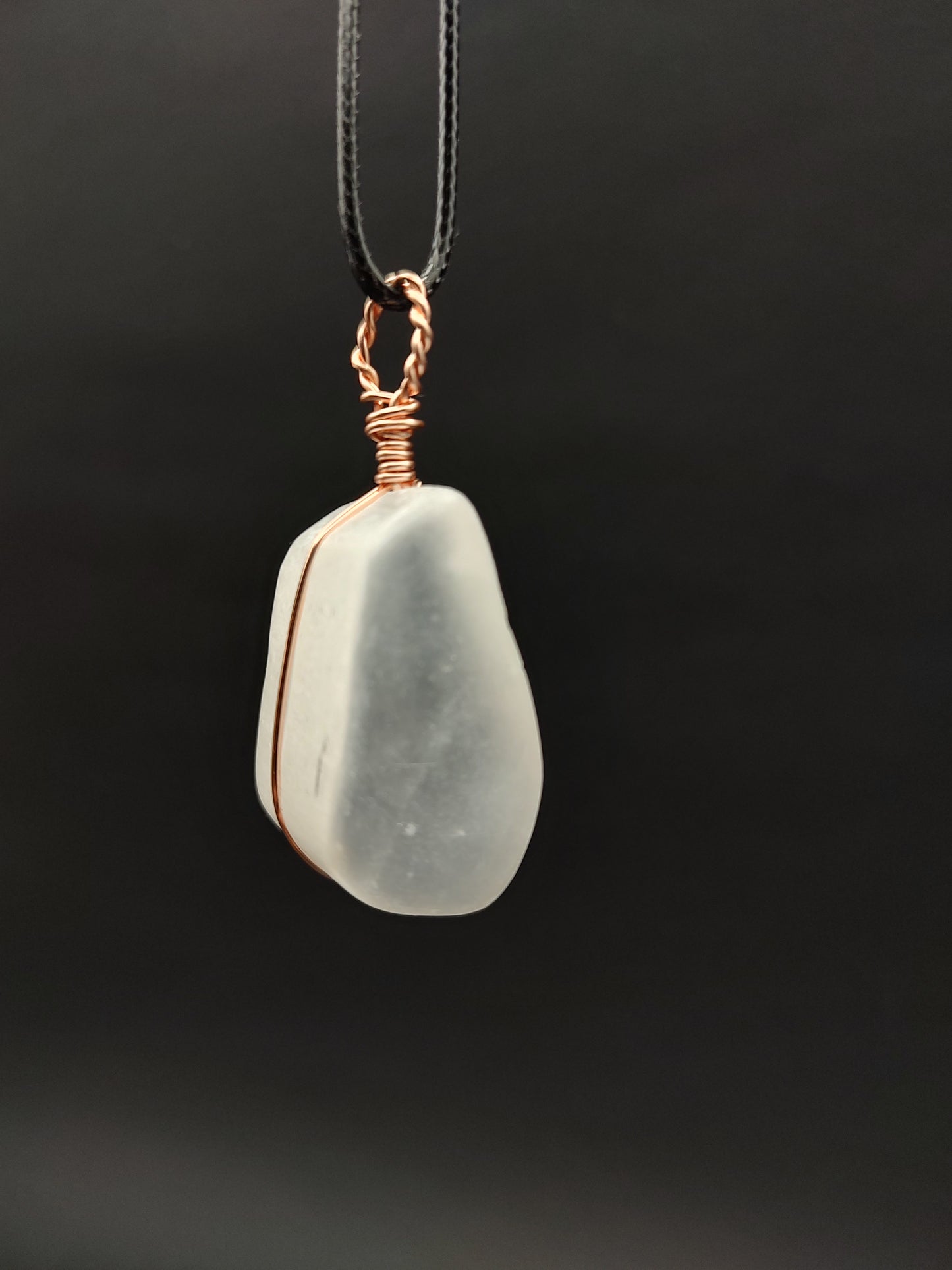 Ulexite Pendant #11