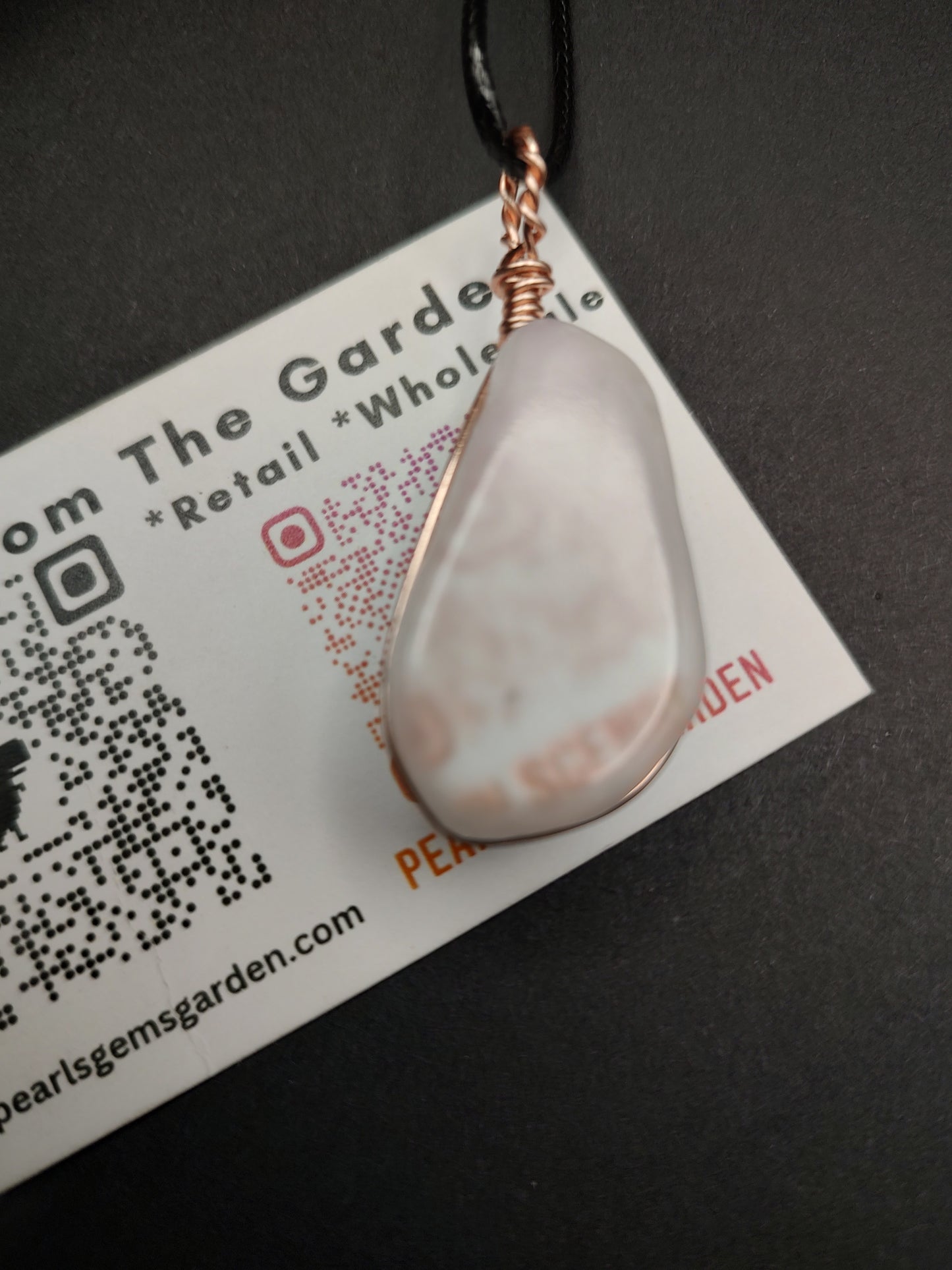 Ulexite Pendant #11