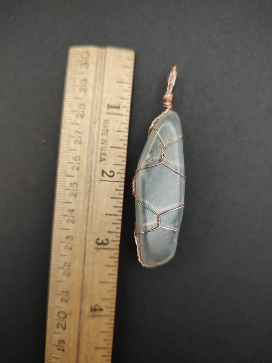 Ulexite Pendant #12