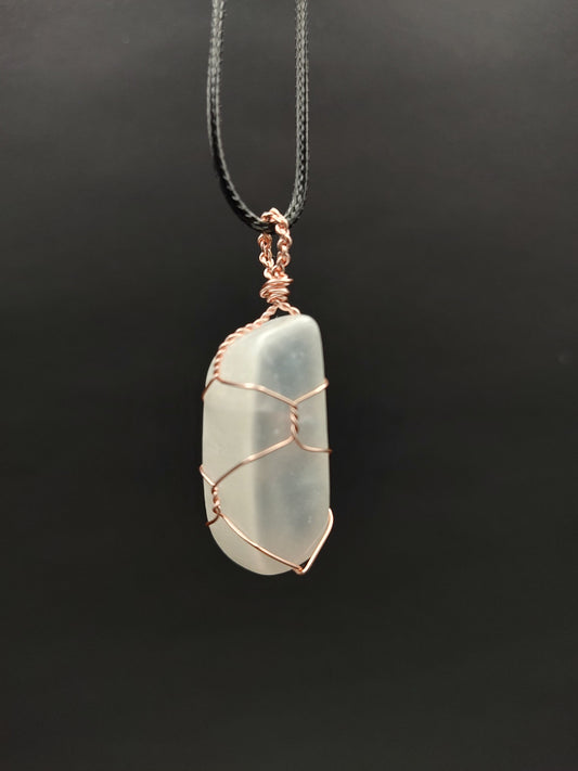 Ulexite Pendant #13