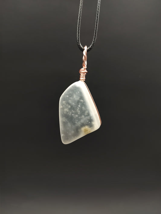 Ulexite Pendant #15