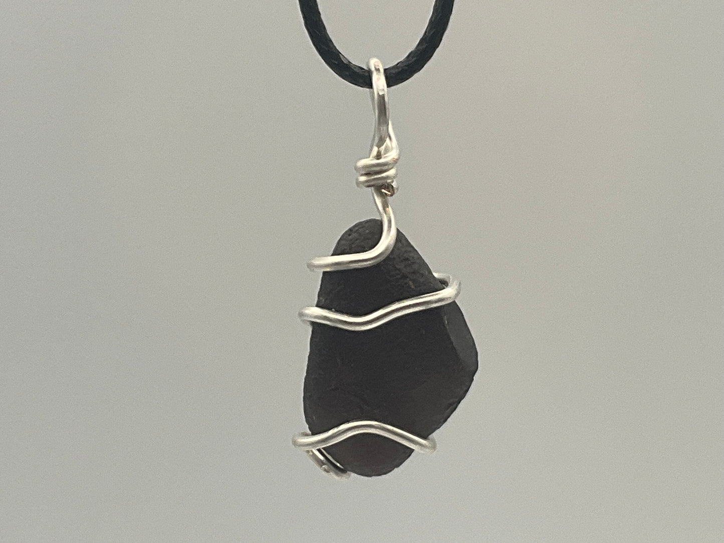 Tektite Saffordite Pendant #01