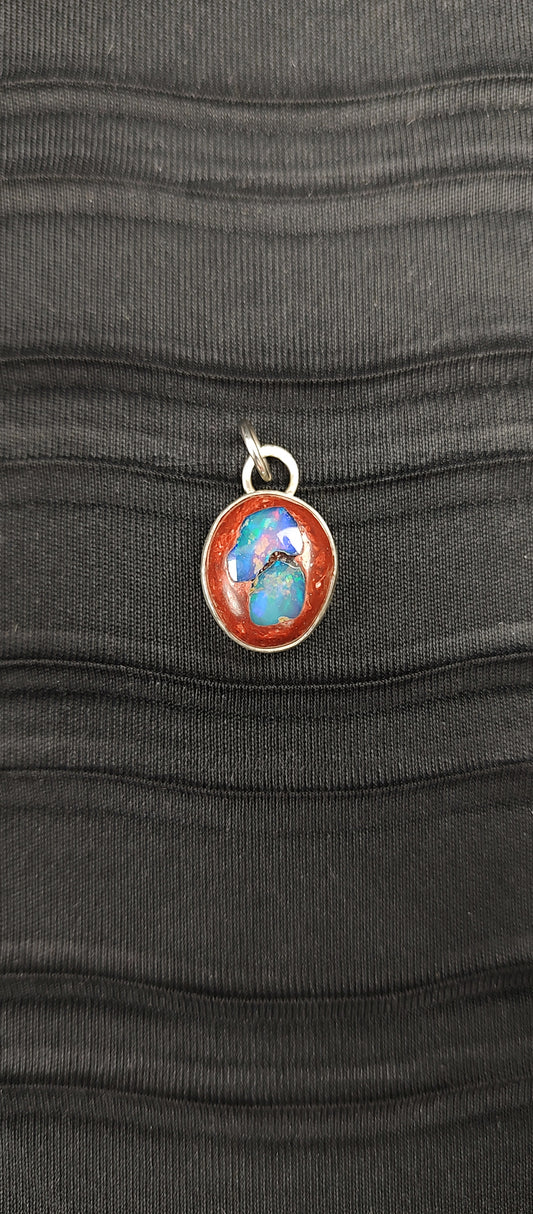 Opal Pendant #01 Galaxy