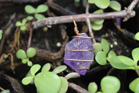 Amethyst Gigantic Pendant #04