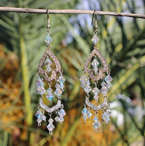 Chandelier Swarovski Earrings