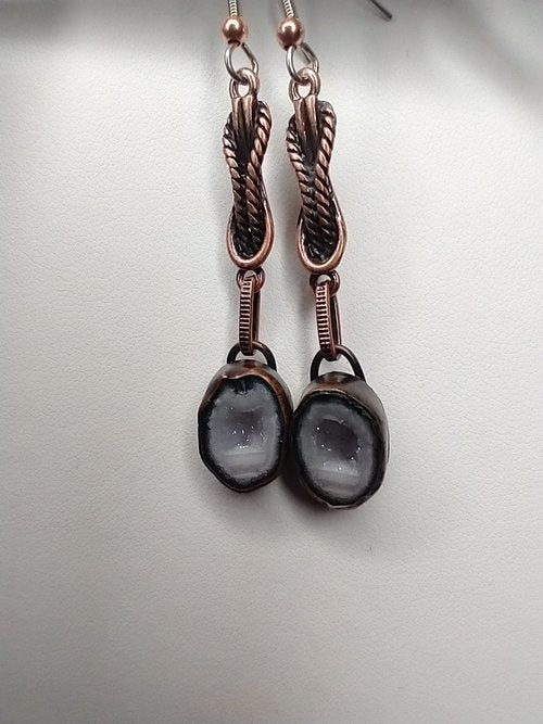 Tobasco Geode Earrings