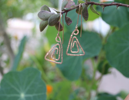 Gold Geometric Earrings