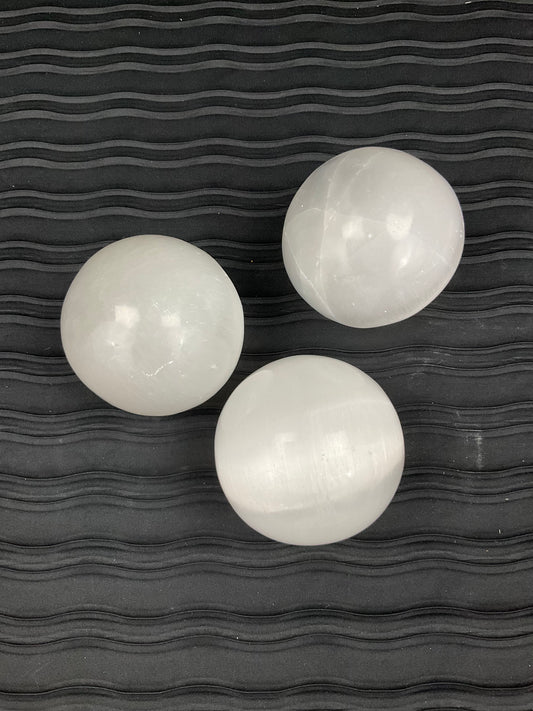 Selenite Collection Sphere