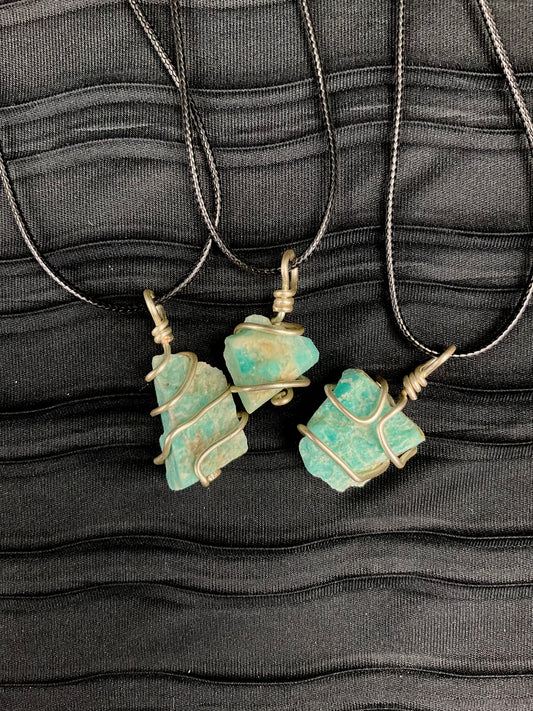 Amazonite Pendant #13