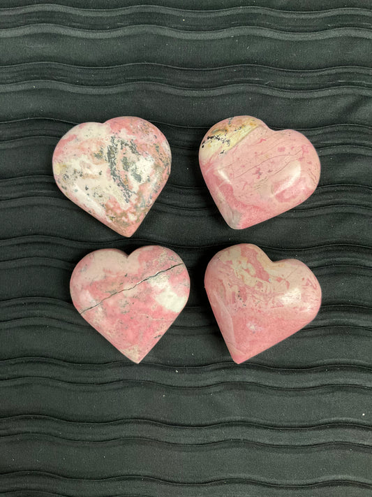 Rhodonite Hearts