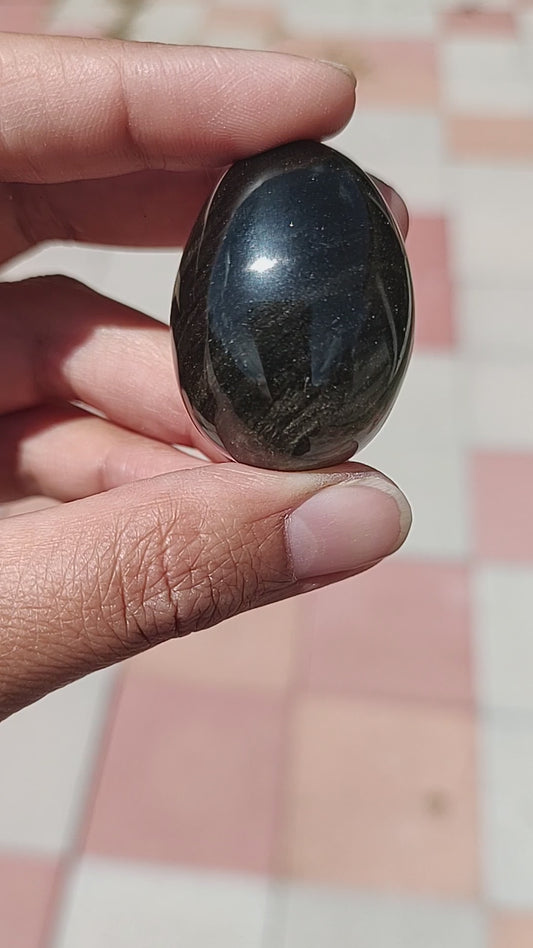 Obsidian Egg Large