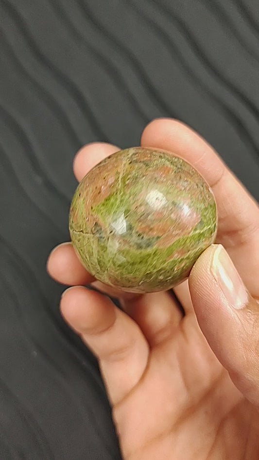 Unakite sphere