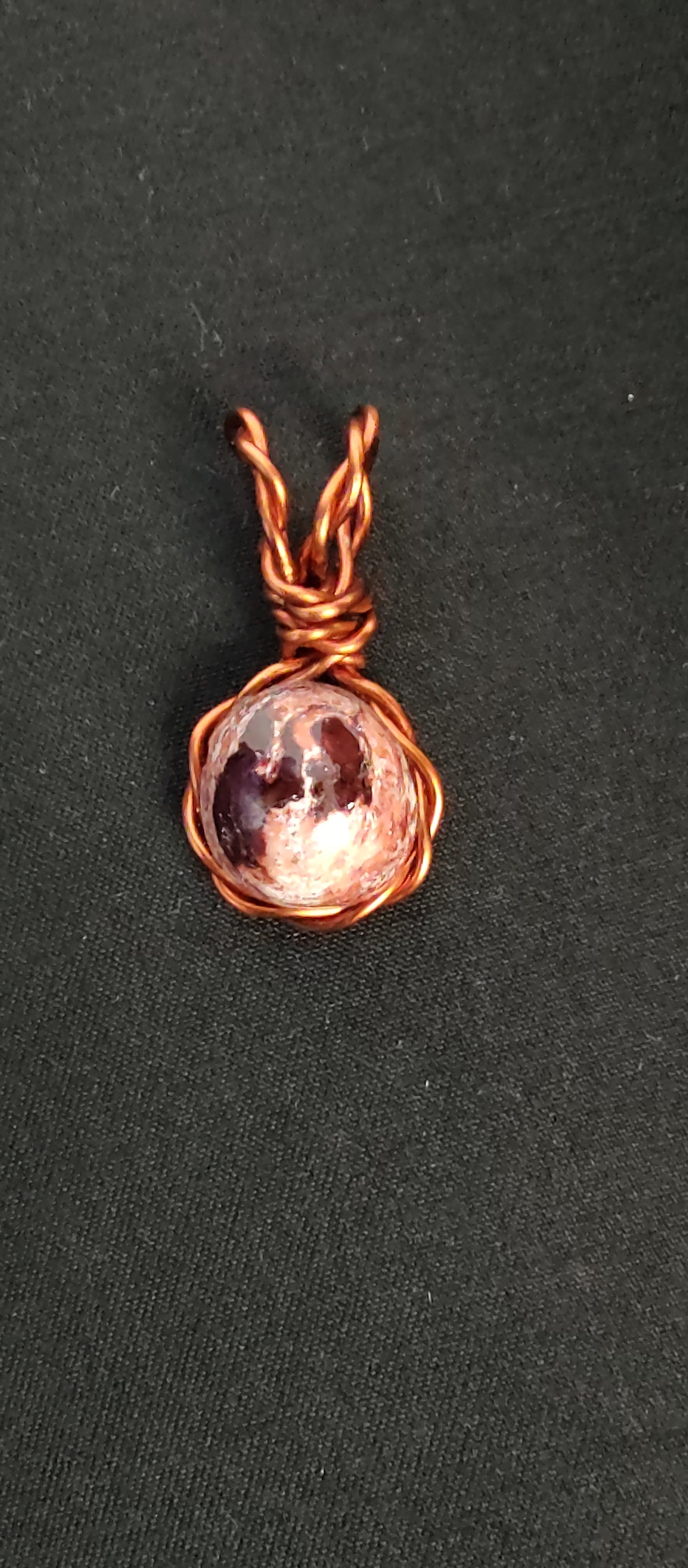 Opal Pendant #26 Red